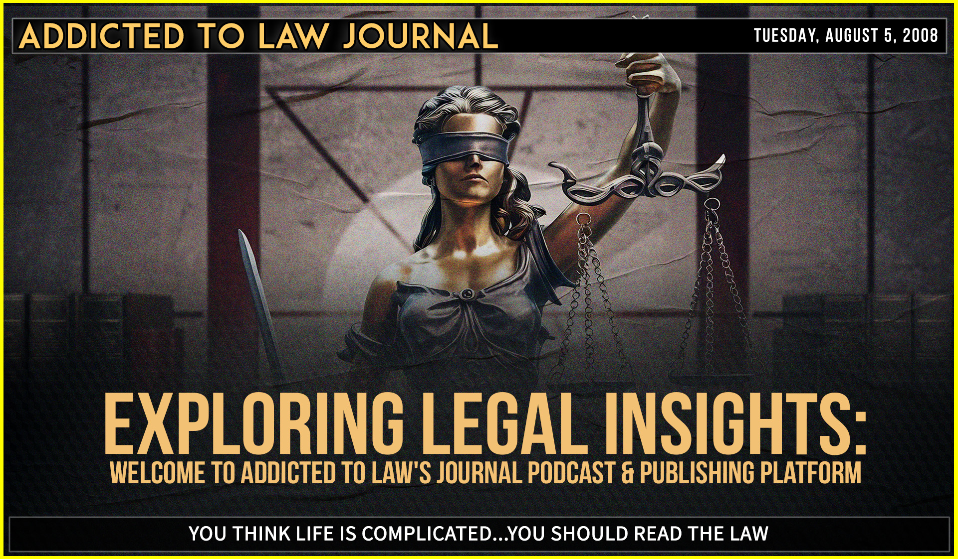 Exploring Legal Insights: Welcome to Addicted To Law's Journal Podcast & Publishing Platform